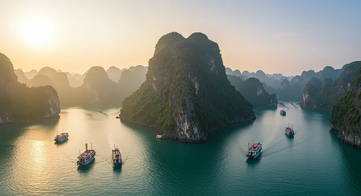 Climbing Halong Bay's Tip Top Mountain